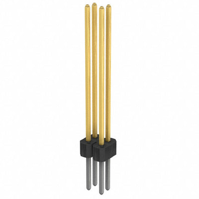 88886-104HLF by Amphenol ICC (FCI) - CONNECTOR HEADER VERT 4POS 2.54MM