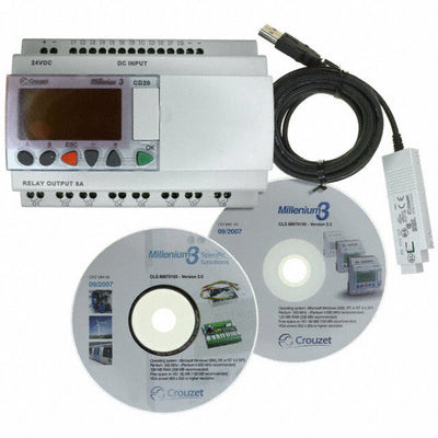 88970082 by Crouzet - CONTROL LOGIC 12 IN 8 OUT 24V