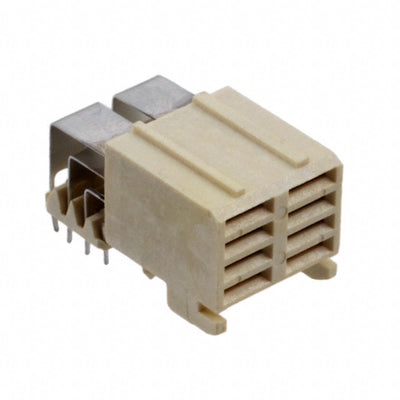 89039-101LF by Amphenol ICC (FCI) - CONNECTOR RECPT BLADE PWR 8POS EDGE MT