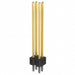 89542-104HLF by Amphenol ICC (FCI) - CONNECTOR HEADER VERT 4POS 2.54MM