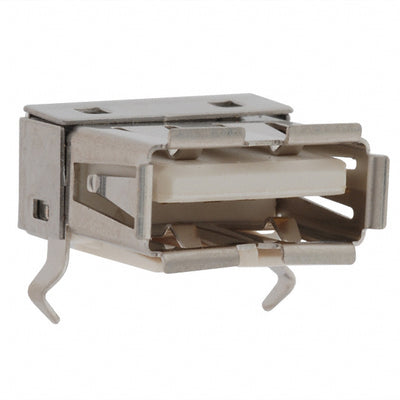 896-43-004-00-000000 by Mill-Max Manufacturing Corp. - CONNECTOR RECPT USB2.0 TYPEA 4P SMD RA