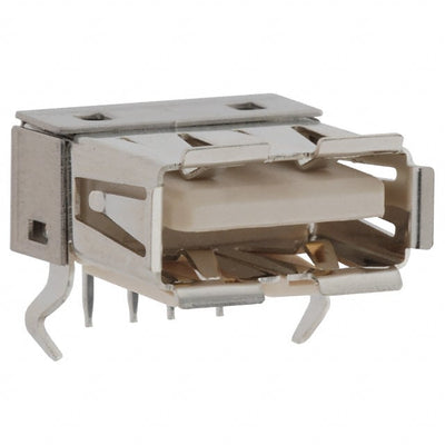 896-43-004-90-000000 by Mill-Max Manufacturing Corp. - CONNECTOR RECPT USB2.0 TYPEA 4POS R/A