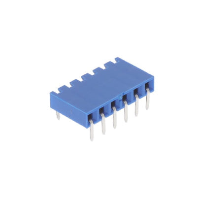 89882-306LF by Amphenol ICC (FCI) - CONNECTOR RECPT 6POS 0.1 GOLD PCB R/A