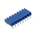 89882-308LF by Amphenol ICC (FCI) - CONNECTOR RECPT 8POS 0.1 GOLD PCB R/A