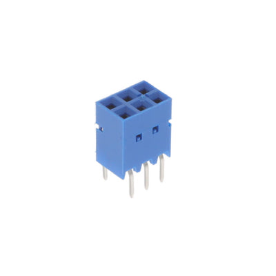89891-303LF by Amphenol ICC (FCI) - CONNECTOR RECPT 6POS 0.1 GOLD PCB