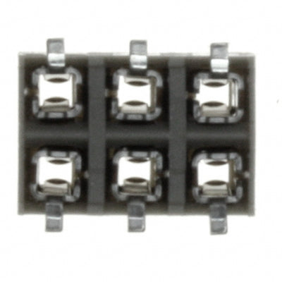 89898-303LF by Amphenol ICC (FCI) - CONNECTOR RECPT 6POS 0.1 GOLD SMD