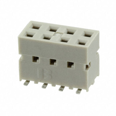 89898-304ALF by Amphenol ICC (FCI) - CONNECTOR RECPT 8POS 0.1 GOLD SMD