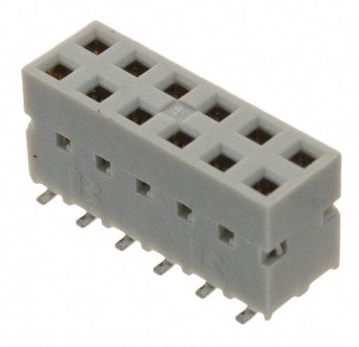89898-306LF by Amphenol ICC (FCI) - CONNECTOR RECPT 12POS 0.1 GOLD SMD