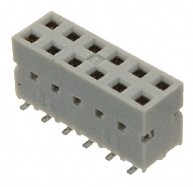 89898-306LF by Amphenol ICC (FCI) - CONNECTOR RECPT 12POS 0.1 GOLD SMD