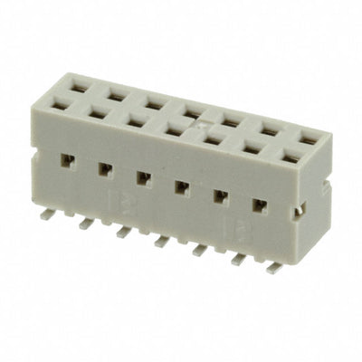 89898-307ALF by Amphenol ICC (FCI) - CONNECTOR RECPT 14POS 0.1 GOLD SMD