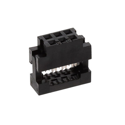 89947-106LF by Amphenol ICC (FCI) - CONNECTOR RECPT 6POS IDC 28AWG GOLD