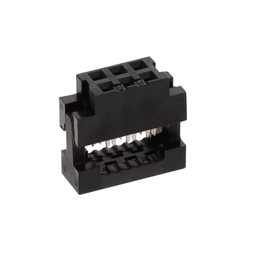 89947-106LF by Amphenol ICC (FCI) - CONNECTOR RECPT 6POS IDC 28AWG GOLD