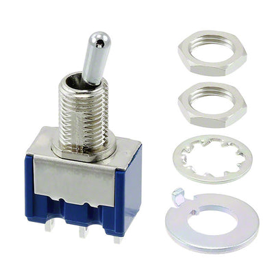 8J1021-Z by Nidec Components Corporation - SWITCH TOGGLE SPDT 6A 125V