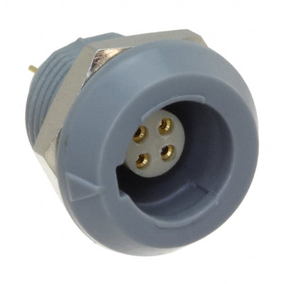 8P1P004210GRF01 by NorComp Inc. - CONNECTOR RECPT FMALE 4POS GOLD SOLDER