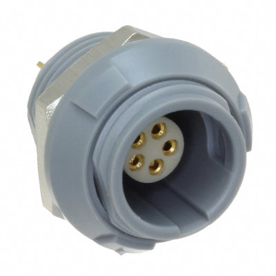 8P1P005210GRB01 by NorComp Inc. - CONNECTOR RECPT FMALE 5POS GOLD SOLDER