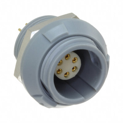 8P1P006210GRB01 by NorComp Inc. - CONNECTOR RECPT FMALE 6POS GOLD SOLDER