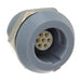 8P1P007200GRF01 by NorComp Inc. - CONNECTOR RECPT FMALE 7P GOLD SLDR CUP