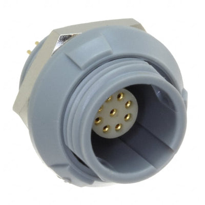 8P1P009210GRB01 by NorComp Inc. - CONNECTOR RECPT FMALE 9POS GOLD SOLDER