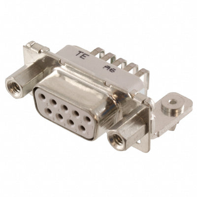 9-1393480-9 by TE Connectivity AMP Connectors - CONNECTOR D-SUB RCPT 9POS R/A SLDR