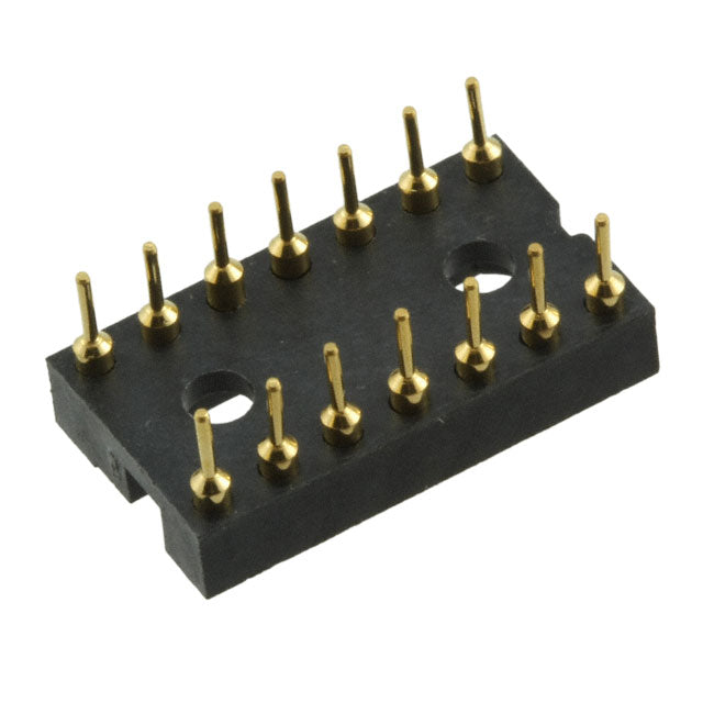 9-1437535-1 by TE Connectivity AMP Connectors - CONNECTOR IC DIP SOCKET 14POS GOLD