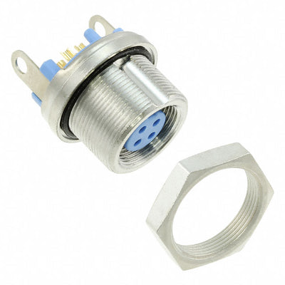9-1437719-9 by TE Connectivity AMP Connectors - CONNECTOR RECPT FMALE 4POS SOLDER CUP