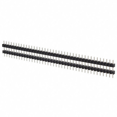 9-146458-0 by TE Connectivity AMP Connectors - CONNECTOR HDR 40POS 0.1 STACK T/H TIN