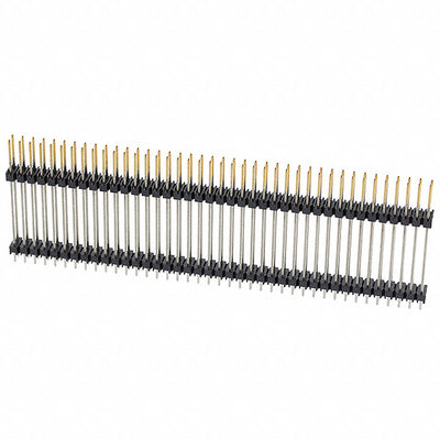 9-146506-0 by TE Connectivity AMP Connectors - CONNECTOR HDR 80POS 0.1 STACK T/H