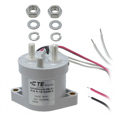 CAP200HAANA by TE Connectivity Aerospace, Defense and Marine - RELAY CONTACTOR SPST 500A 12V