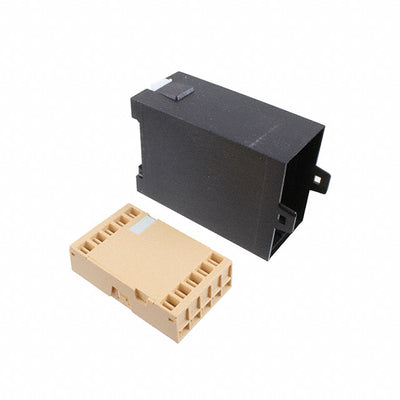 90.215 by Altech Corporation - BOX PC BLK/TAN 4.764""L X 1.772""W