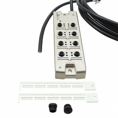 900-5M NC032 by Alpha Wire - M12 DIE CAST 8PORT 1SIG LED