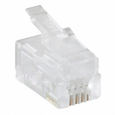 900750027 by Molex - CONNECTOR MOD PLUG 4P4C UNSHIELDED