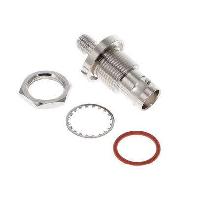 901-10384 by Amphenol RF - CONNECTOR ADAPT SMA JACK TO BNC JACK