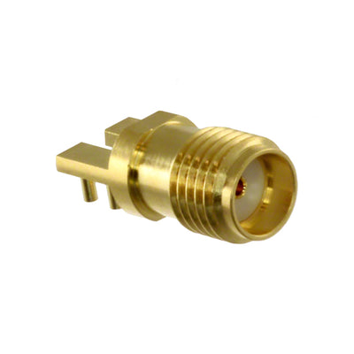 901-10512-2 by Amphenol RF - CONNECTOR SMA JACK R/A 50OHM EDGE MNT
