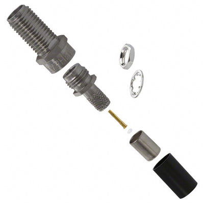 901-9610-1SF by Amphenol RF - CONNECTOR SMA JACK STR 50 OHM SOLDER