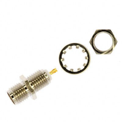 901-9889-RFX by Amphenol RF - CONNECTOR SMA RCPT STR 50 OHM SOLDER