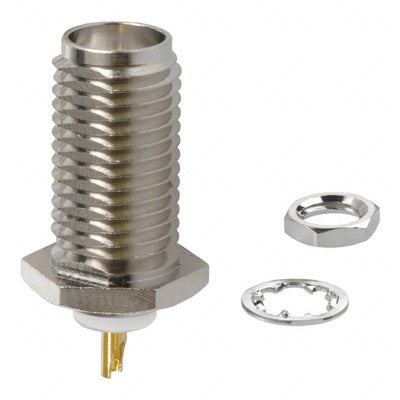901-9890-RFX by Amphenol RF - CONNECTOR SMA RCPT STR 50 OHM SOLDER