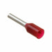 9019080000 by WeidmÃ¼ller - CONNECTOR FERRULE DIN 17AWG RED