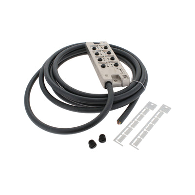 902-5M NC032 by Alpha Wire - M12 DIE CAST 8PORT 2SIG LED