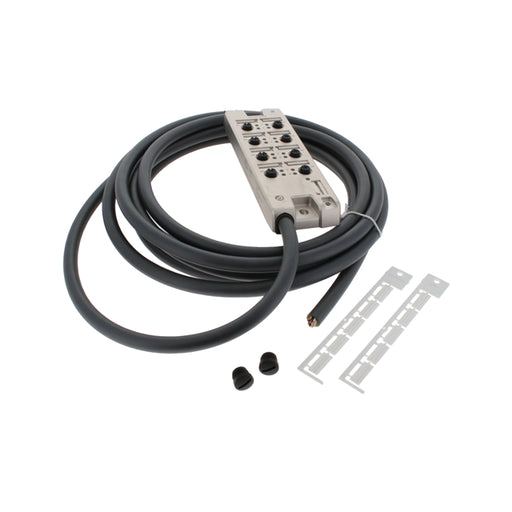 902-5M NC032 by Alpha Wire - M12 DIE CAST 8PORT 2SIG LED