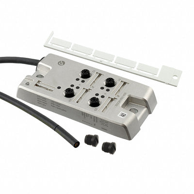 904-10M NC032 by Alpha Wire - M12 DIE CAST 4PORT 1SIG LED