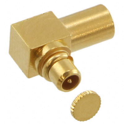 908-43400 by Amphenol RF - CONNECTOR MMCX PLUG R/A 50 OHM SOLDER