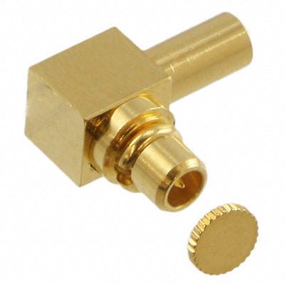 908-43600 by Amphenol RF - CONNECTOR MMCX PLUG R/A 50 OHM SOLDER