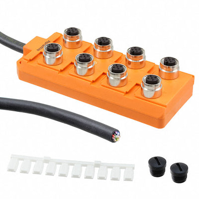 909-10M NC032 by Alpha Wire - M12 PLASTIC 8PORT 1SIG