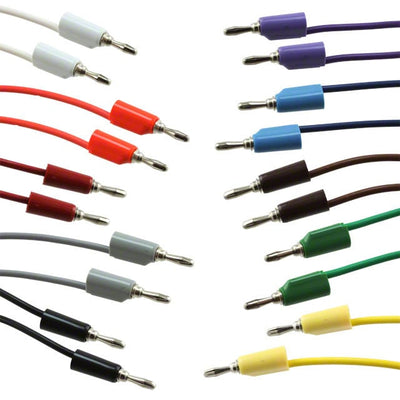 9111-24-S by E-Z-Hook - TEST LEAD BANANA/BANA 24"" SET/10