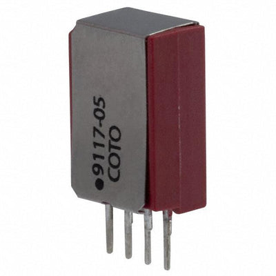 9117-05-10 by Coto Technology - RELAY REED SPST 250MA 5V