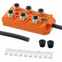 914-5M NC032 by Alpha Wire - M12 PLASTIC 6PORT 2SIG LED