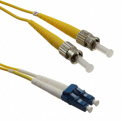 913S-2-5-02500 by CNC Tech - FIBER OPTIC CBL LC-ST DUPLEX 25M