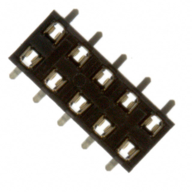 91596-110LF by Amphenol ICC (FCI) - CONNECTOR RECPT 10POS 0.079 GOLD SMD