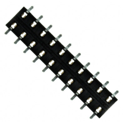 91596-120LF by Amphenol ICC (FCI) - CONNECTOR RECPT 20POS 0.079 GOLD SMD