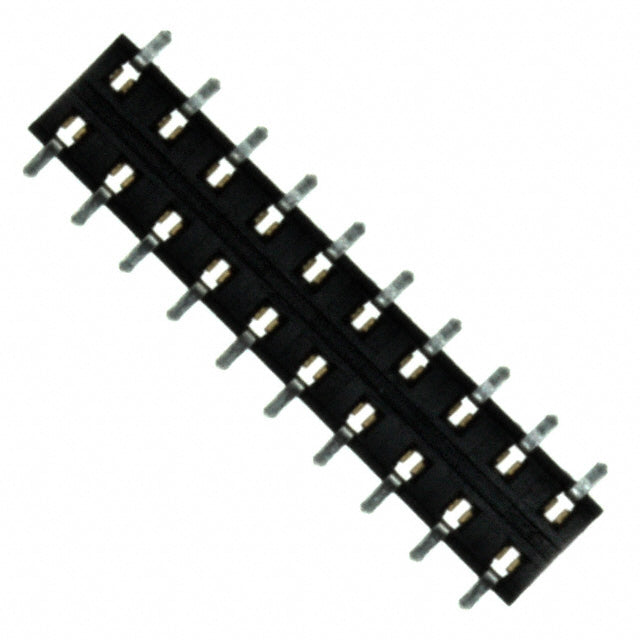 91596-120LF by Amphenol ICC (FCI) - CONNECTOR RECPT 20POS 0.079 GOLD SMD